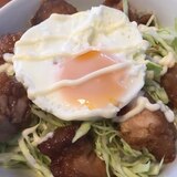 唐揚げ丼ぶり